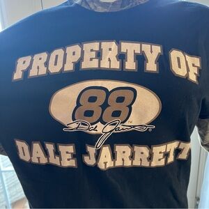 Property of Dale Jarrett Chase Authentics Tall Tee Size Medium Vintage NASCAR